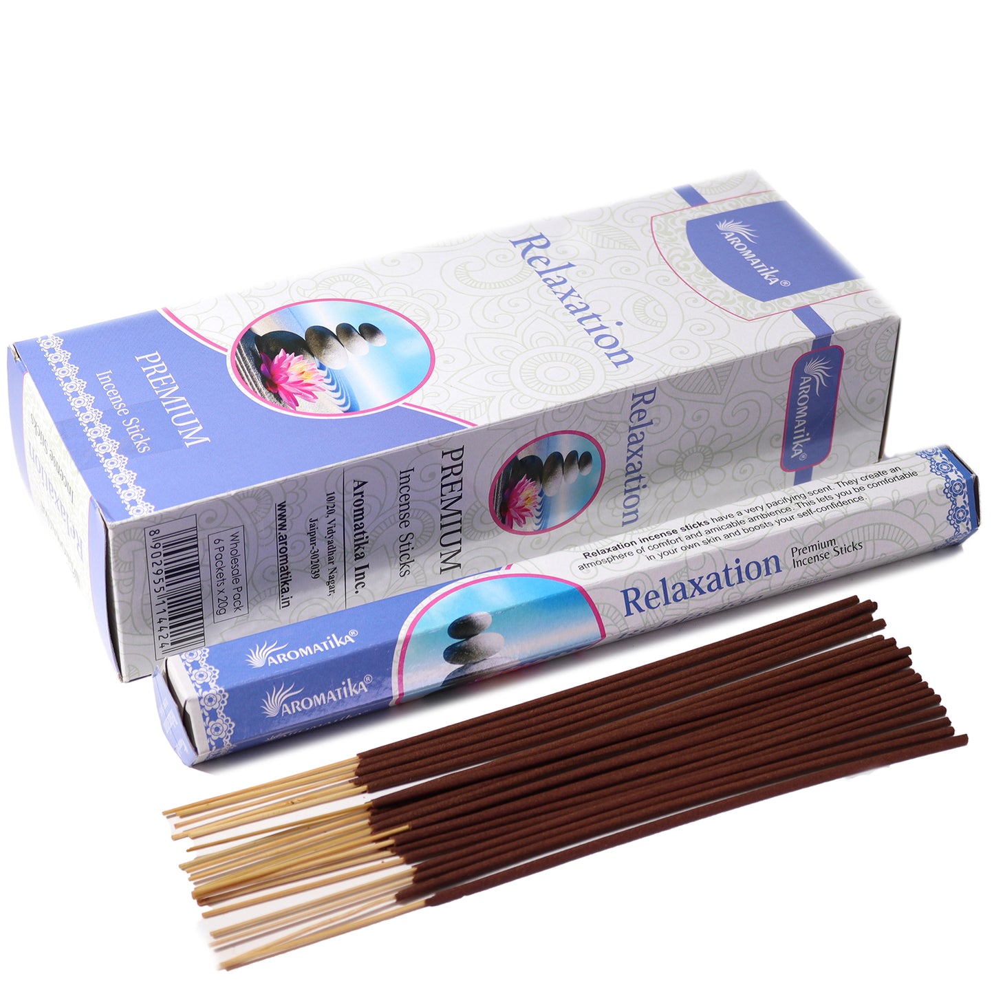 Aromatika Charcoal Free Hex Incense - Relaxation