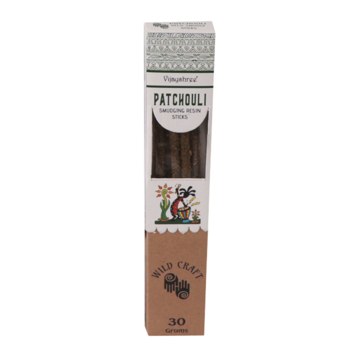 30g Golden Patchouli Smudging Resin Sticks